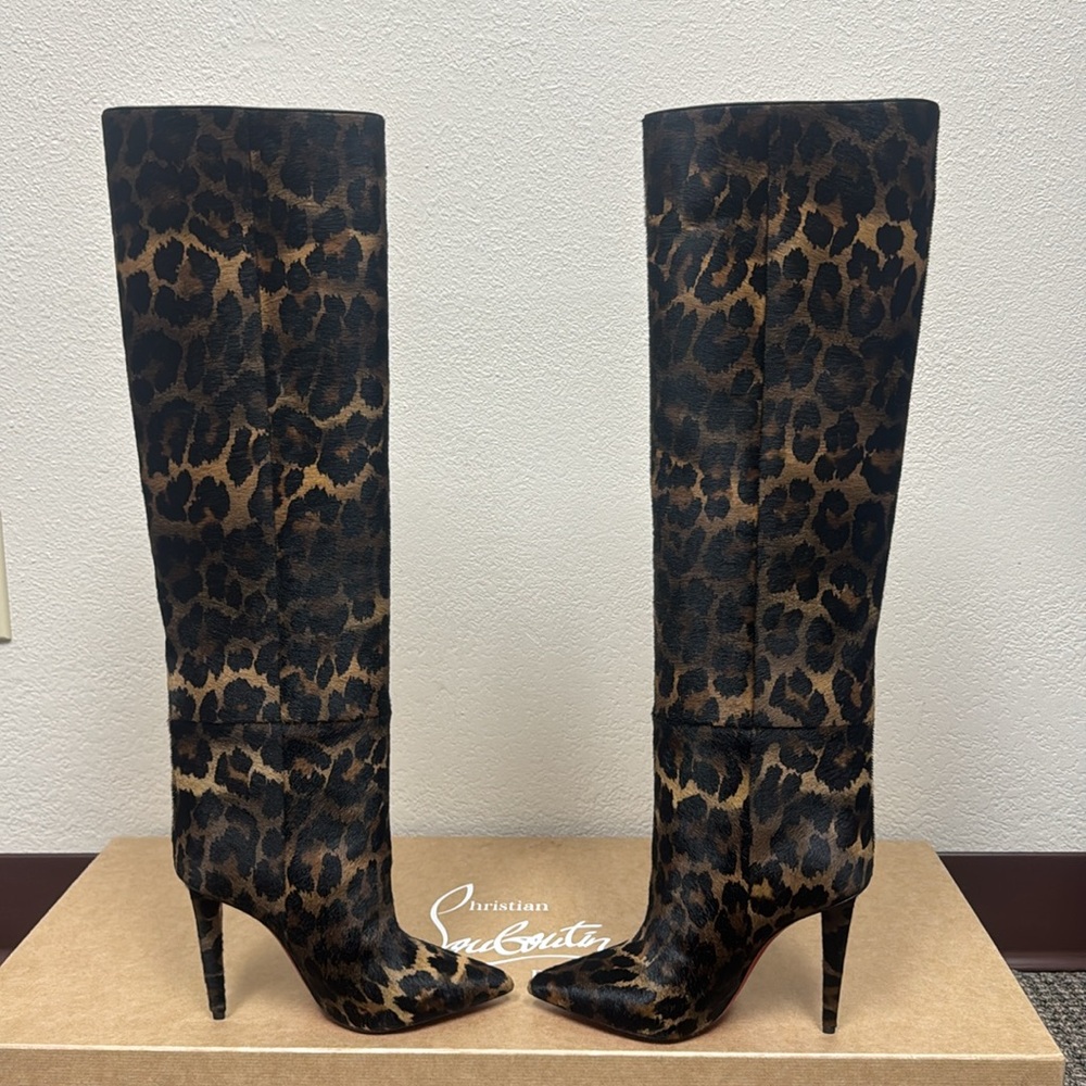 CHRISTIAN LOUBOUTIN - Size 36.5 - ASTRILARGE BOTTA 100 - Picture 10 of 14